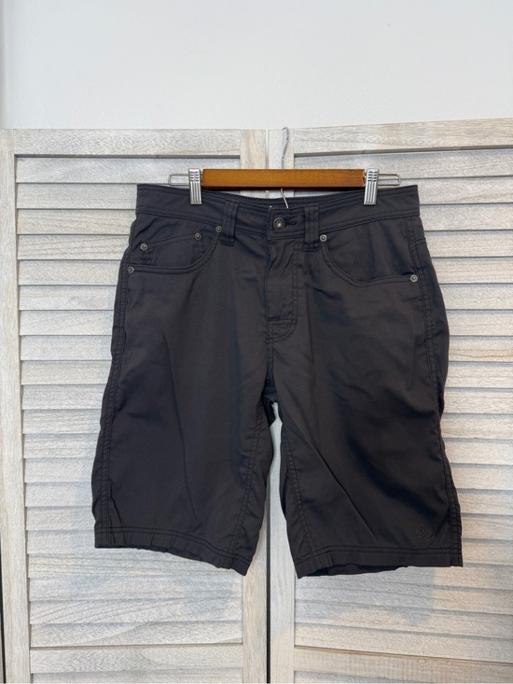 Prana Men’s Brion Shorts Gray Size 30x11